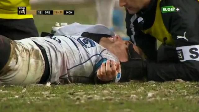 VIDEO. Top 14 - FCG. Rory Grice cité après son énorme charge à l'épaule sur Ben Lucas