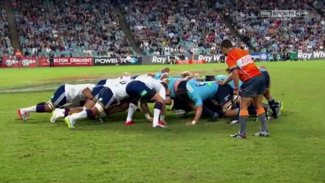 VIDEO. Super Rugby. Quand les packs des Waratahs et des Blues nous offrent une sublime mêlée