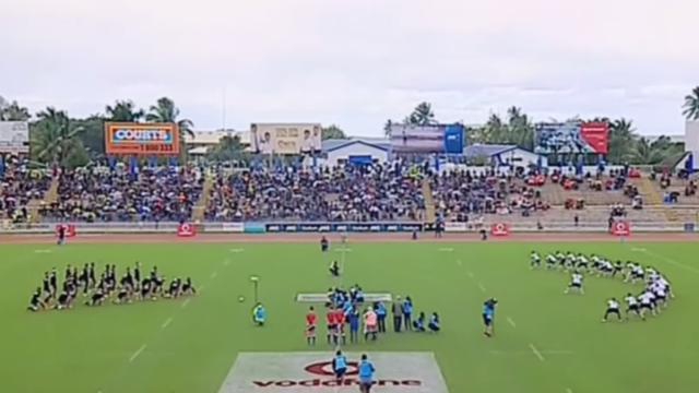 VIDEO. Les Fidji et les Maoris All Blacks figent le temps avec un duel de Haka mémorable