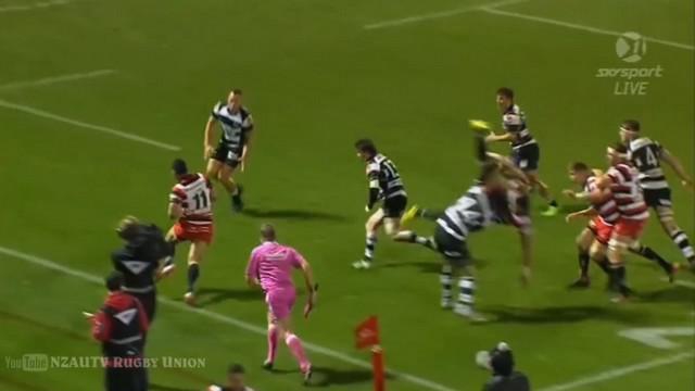 VIDEO. ITM CUP. Zac Guildford échappe à la correctionnelle malgré un gros plaquage cathédrale 