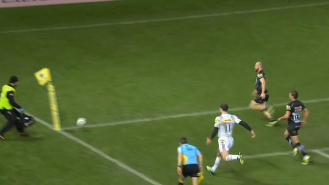VIDEO. Premiership. Tim Visser marque l'essai le plus chanceux de l'année