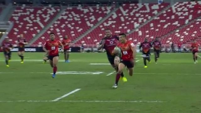 VIDEO. SUPER RUGBY. Les Sunwolves remontent 80M pour l'essai sensationnel d'Akihito Yamada