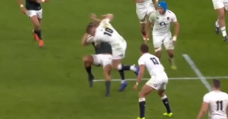 ANGLETERRE : non pénalisé, Owen Farrell n'a pas non plus été cité pour son plaquage face aux Boks