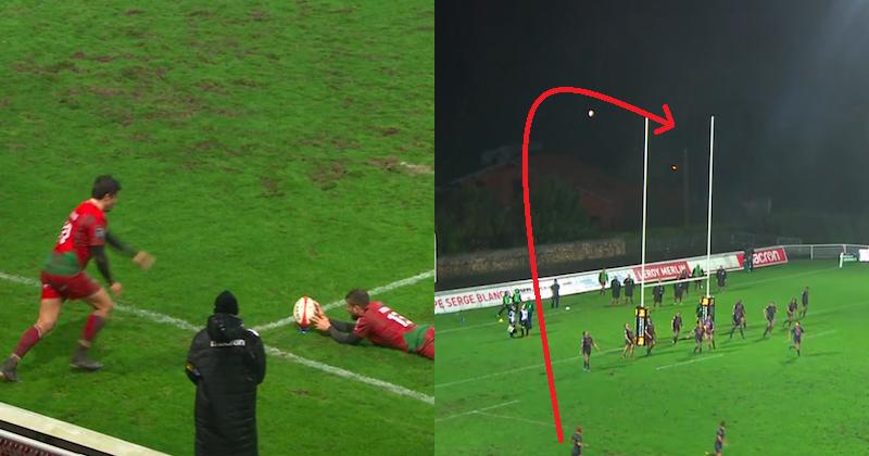 WTF - Pierre Bernard défie les éléments pour transformer son essai [VIDEO]