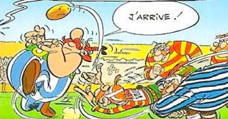 ASTÉRIX - Si les personnages de la BD étaient des rugbymen