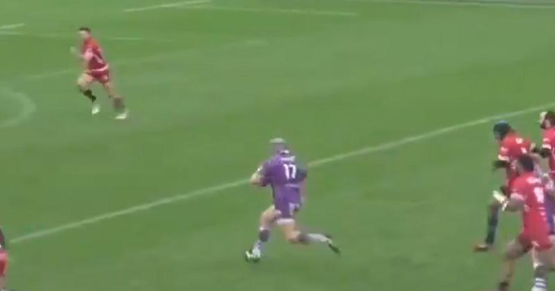 Nationale - Le pilier Drancourt porte parfaitement son nom avec une course folle de 50m sans GPS [VIDÉO]