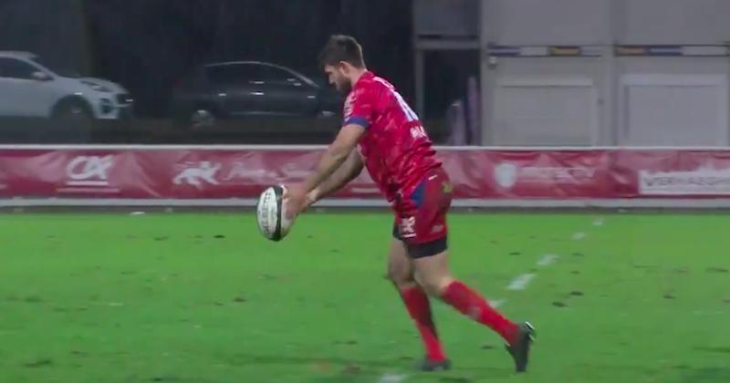 [VIDEO] Pro D2. Sous pression, Enzo Selponi tranforme en coin d'un drop plein de sang-froid
