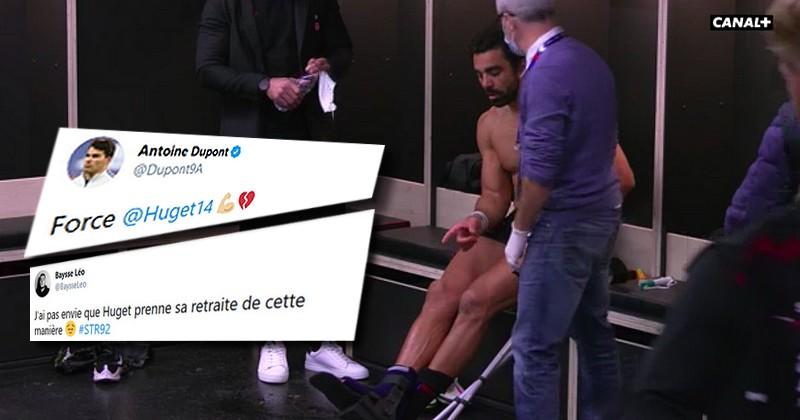Vague d'émotions sur les réseaux sociaux après la blessure de Yoann Huget
