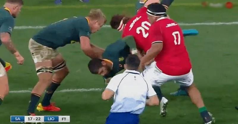 VIDEO. Premier match, première polémique après le plaquage dangereux d'Hamish Watson