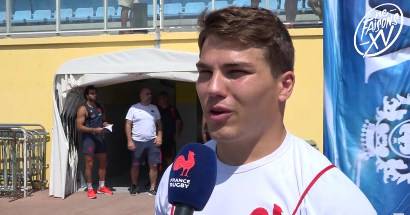 RUGBY. Equipe de France. Antoine Dupont : ''on a une petite pression supplémentaire''