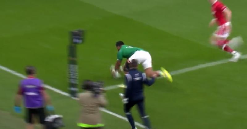 Tournoi des 6 Nations. Seulement 3 minutes de jeu et l'Irlande inscrit le premier essai du Tournoi 2022 !