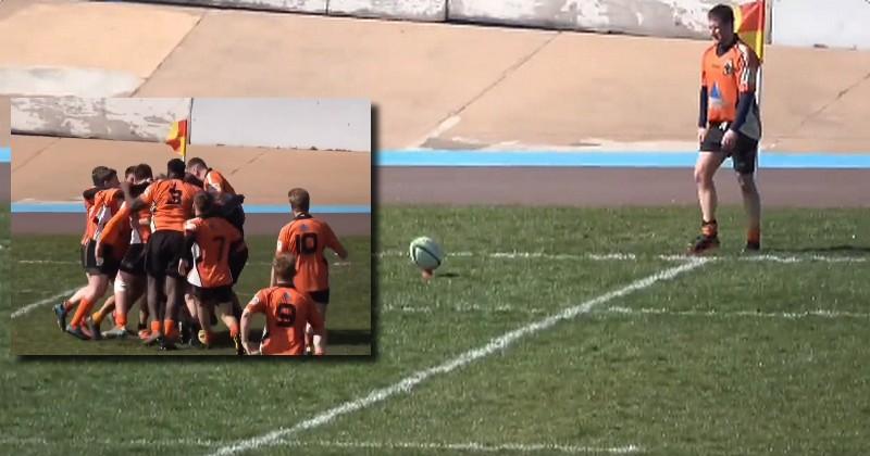 VIDEO. Arrêtez tout ! Ce talonneur est devenu une légende dans son club après ce coup de pied