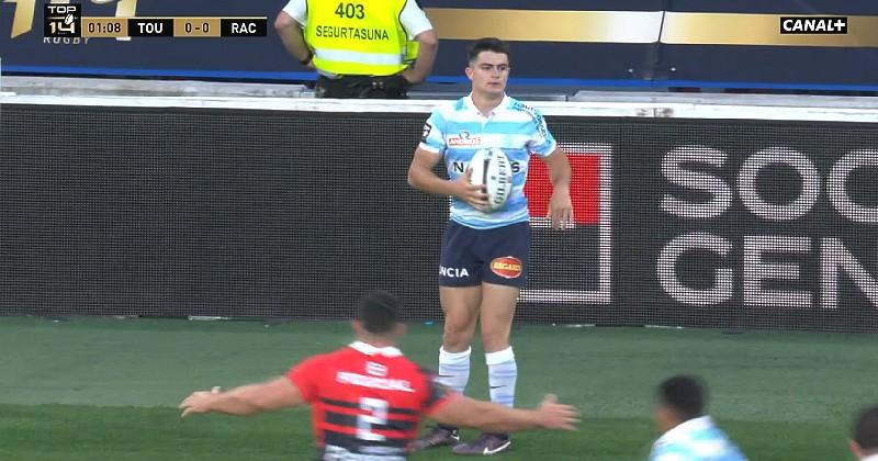 RUGBY. TOP 14. Grosse blessure de Nolann Le Garrec, coup d'arrêt pour le demi de mêlée du Racing 92