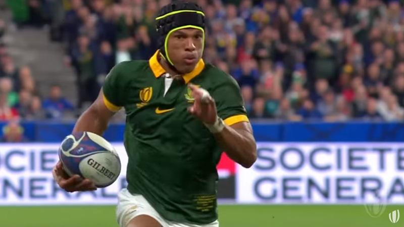 TRANSFERT. La mobylette des Spribgboks Kurt-Lee Arendse vers un exil à la Cheslin Kolbe ?