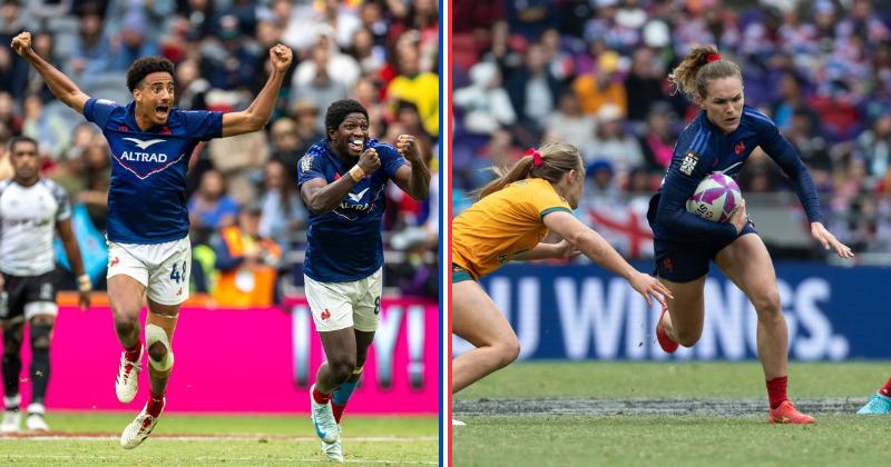 VIDÉO. Au porte de l'exploit, France 7 quitte le Hong-Kong SVNS avec une médaille