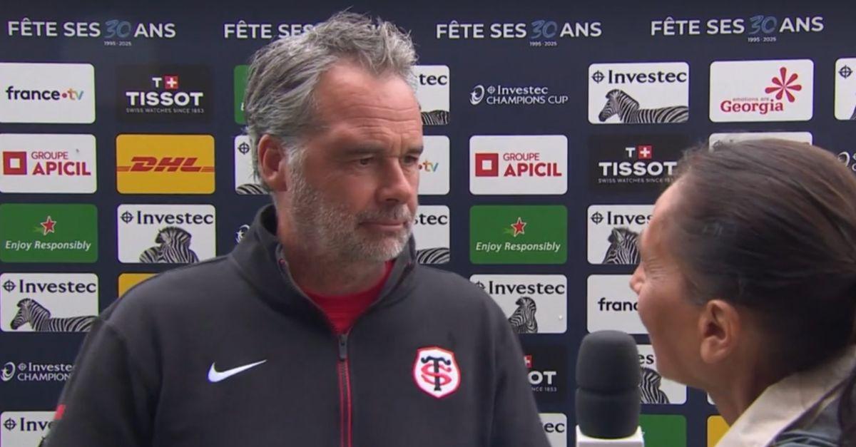 CHAMPIONS CUP. Toulouse miraculé ? ''La pièce est tombée du bon côté'', d'après Mola