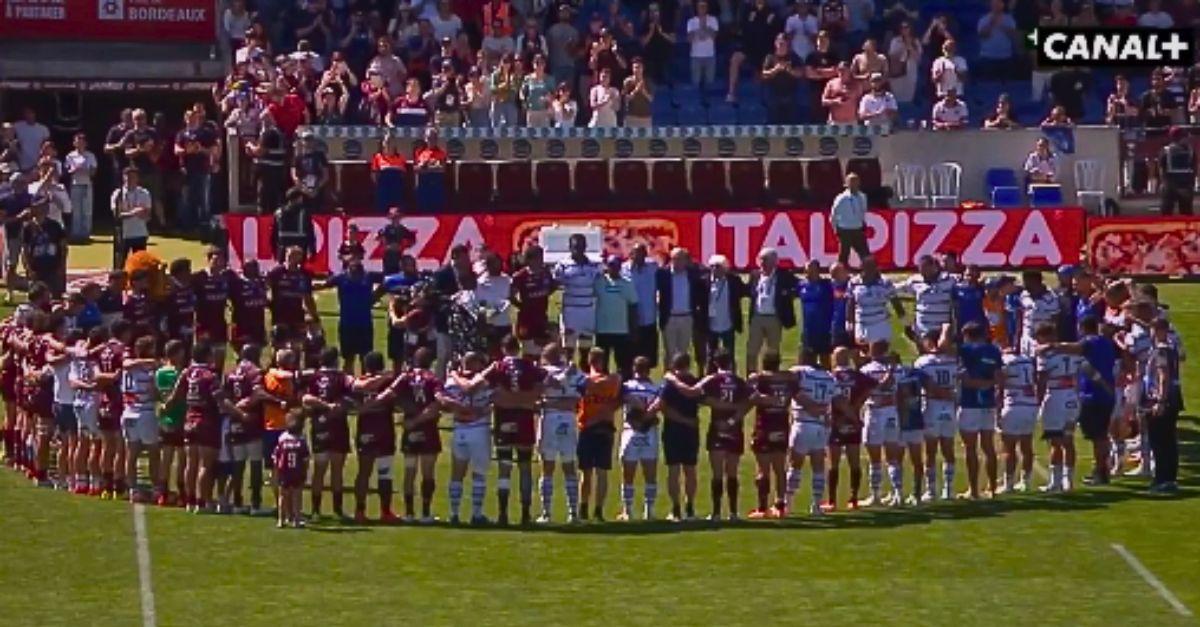 Vidéos. Top 14. Quand le rugby fait corps : le geste fort entre l'UBB et le CO pour Raisuqe