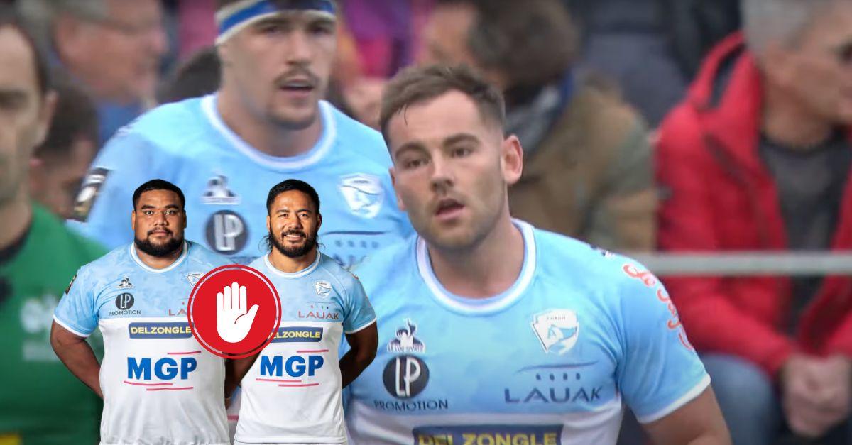 TOP 14. Tuilagi et Tatafu out, Segonds et Rouet à la baguette : la compo de Bayonne pour le barrage