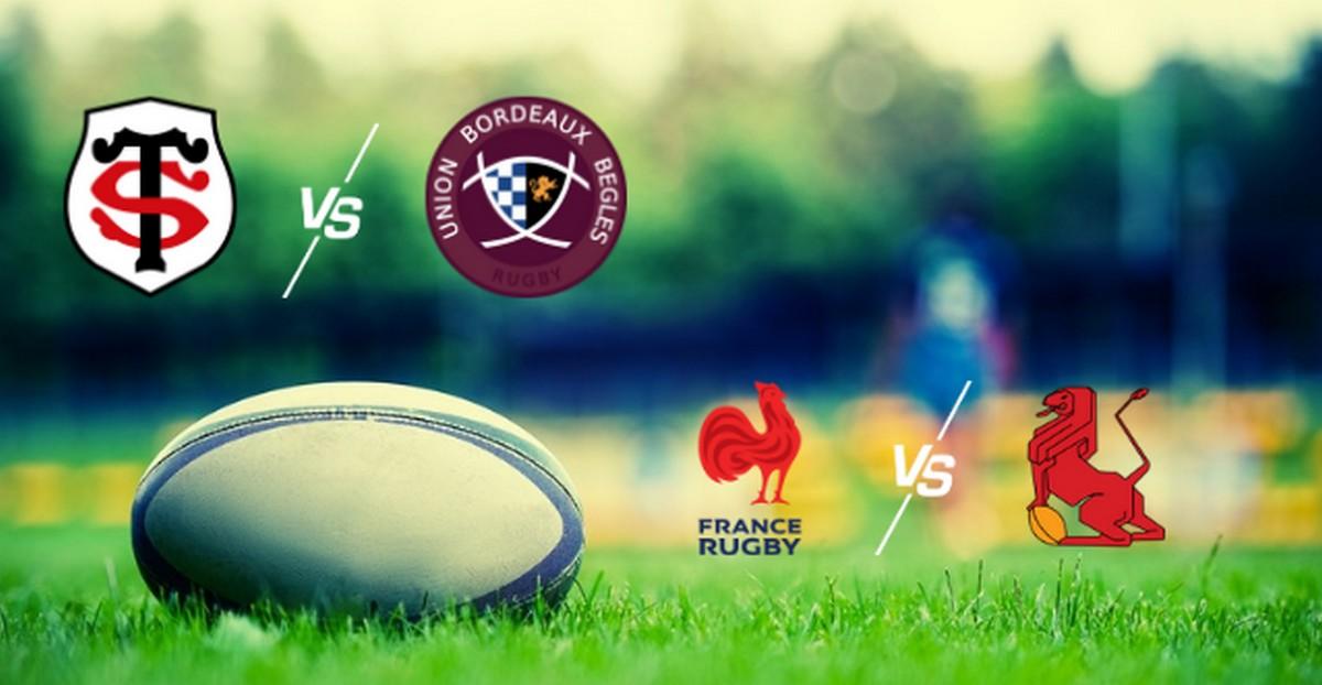 Vos Matchs de Rugby Toulouse/Bordeaux et France/Espagne à quelle heure et sur quelle chaîne ?