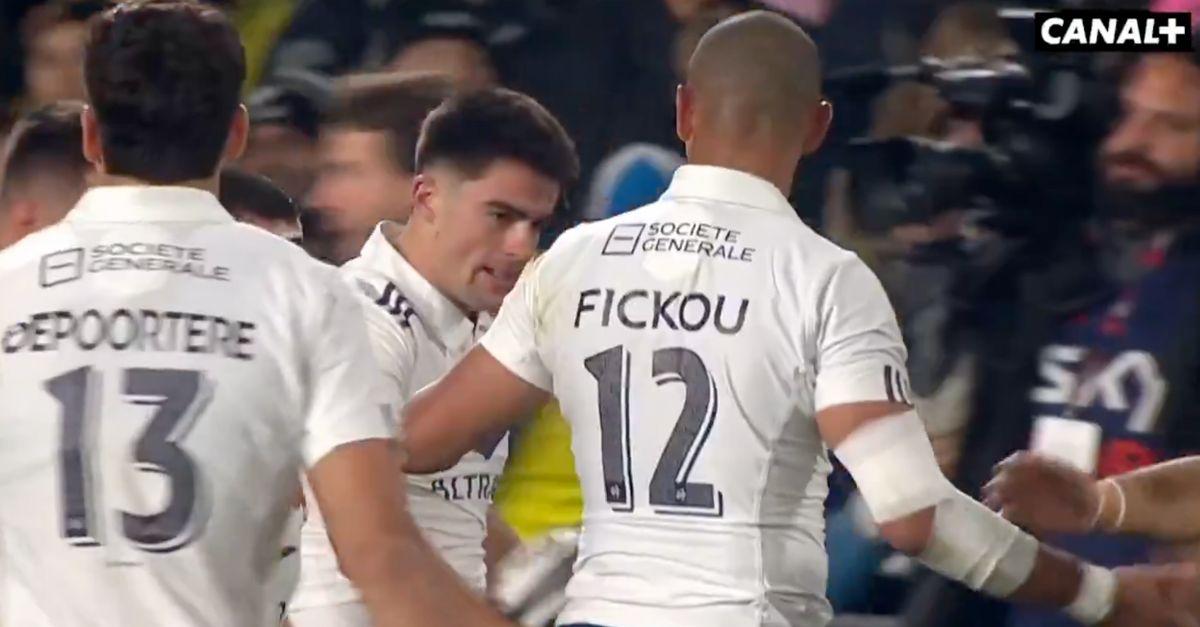 XV DE FRANCE. VIDÉO. Les Bleus prennent les commandes grâce à Nolann Le Garrec !