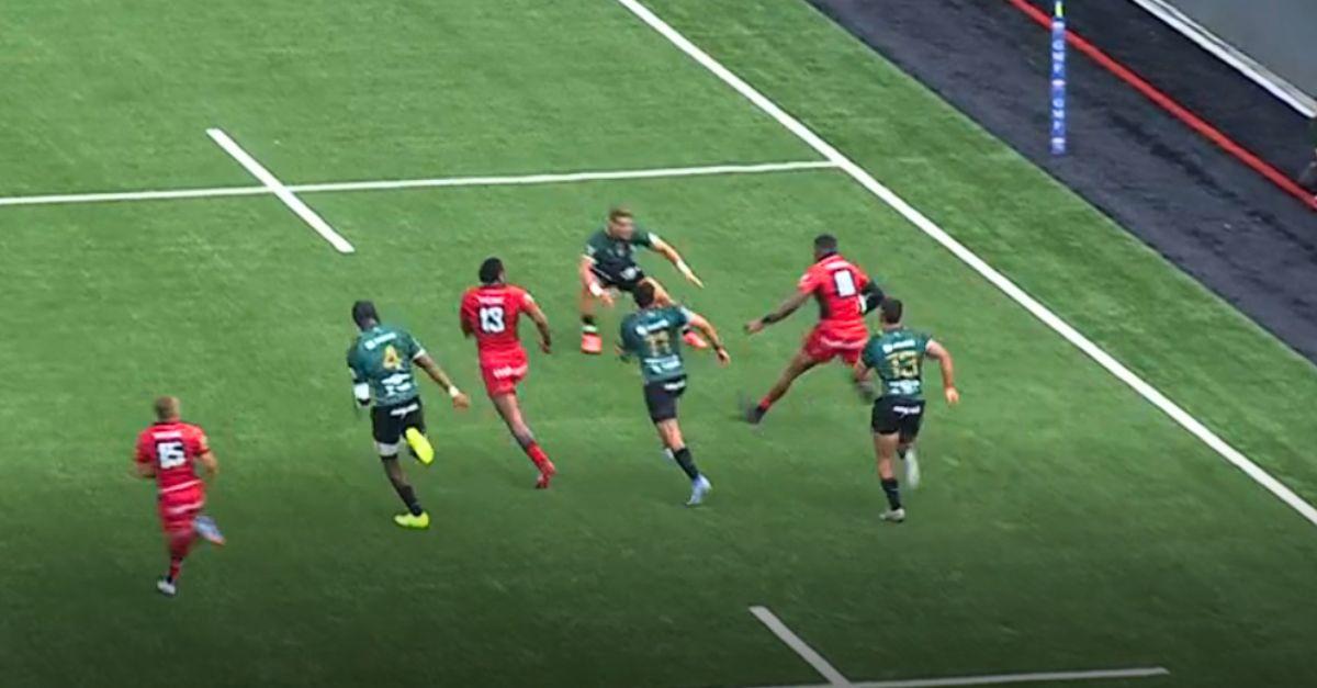 VIDEO. TOP 14. Wainiqolo en mode dragster : la chevauchée folle qui a enflammé Sapiac