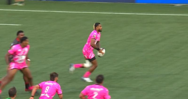 TOP 14. VIDÉO. ‘Bip Bip’ Dakuwaqa accélère et plante un nouvel essai de folie