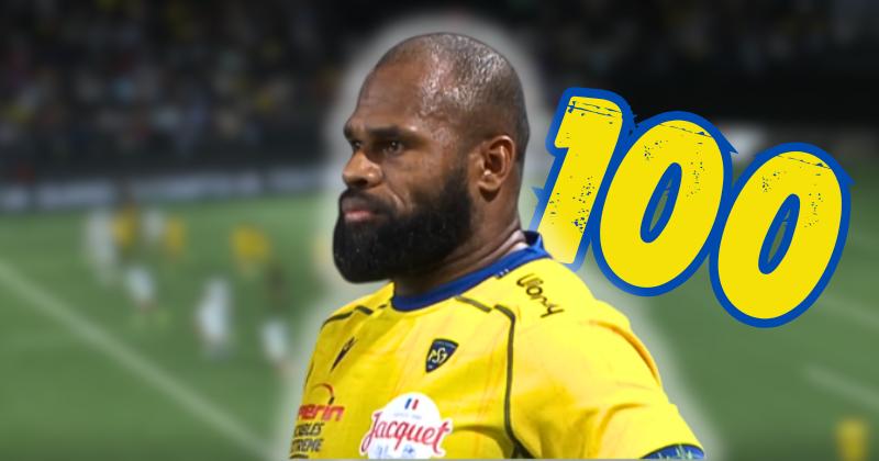 RUGBY. La barre des 100 ! Raka continue d’écrire l’histoire de Clermont et du Top 14