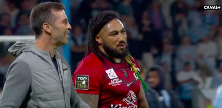 Sous les yeux de son 'bro' Conrad Smith, Ma'a Nonu est entré un peu plus dans l'histoire du Top 14 face à Bayonne