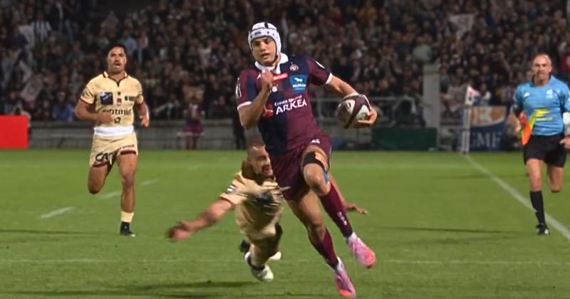 VIDÉO. Top 14. En forme internationale, Louis Bielle-Biarrey (UBB) rentre dans l’histoire