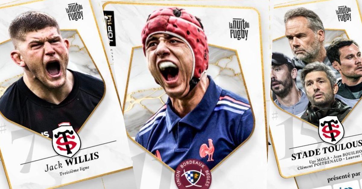 Jack Willis, Bielle-Biarrey, Fall, Toulouse… Le palmarès complet de la Nuit du Rugby