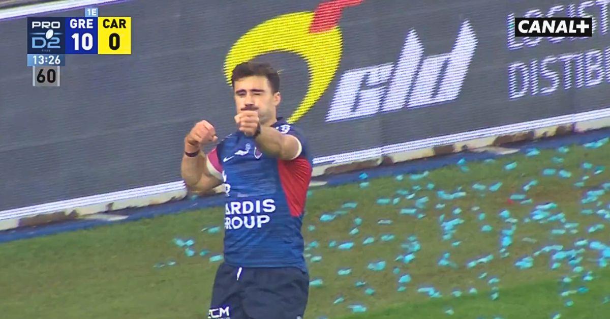 VIDEO. Pas content ? Triplé ! 20 minutes ont suffi à Raffaele Costa Storti pour écœurer la défense de Carcassonne