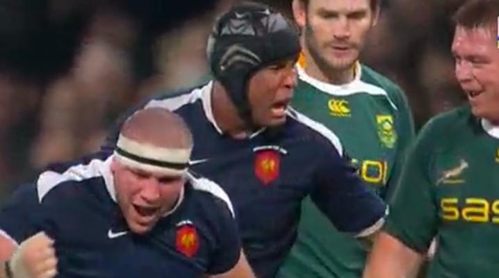 VIDEO. Vous vous souvenez de l'époque où la mêlée du XV de France démolissait le pack des Springboks ? 