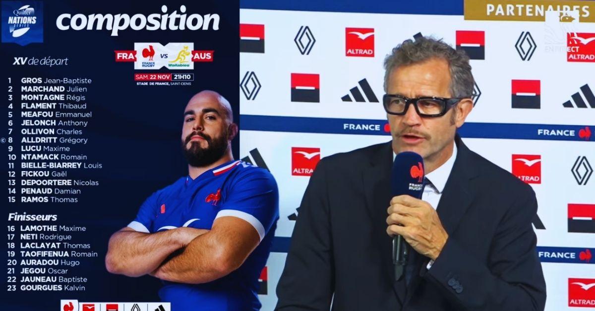 ''Pas clair sur le plaquage, pas clair sur la redistribution'' : Galthié n'élude rien sur les problèmes du XV de France