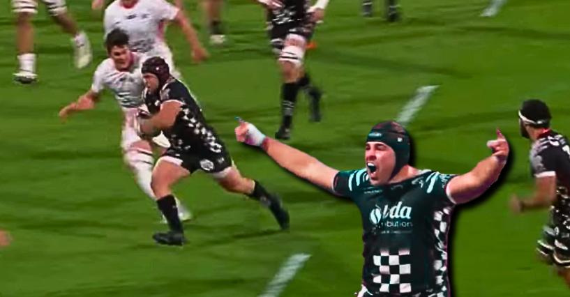 VIDEO. ''Tire sur les cannes'' : Ce pilier du VRDR inscrit l’essai que tous les gros ont déjà rêvé de marquer