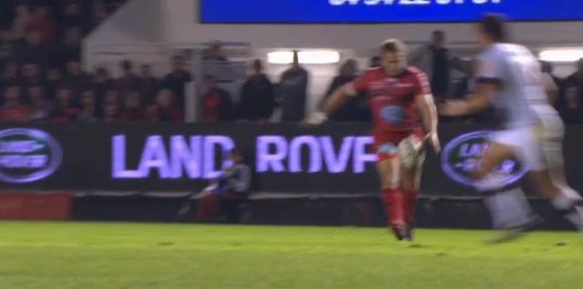 VIDEO. RCT - UBB : La passe au pied parfaite de Jonny Wilkinson pour l'essai d'Ali Williams