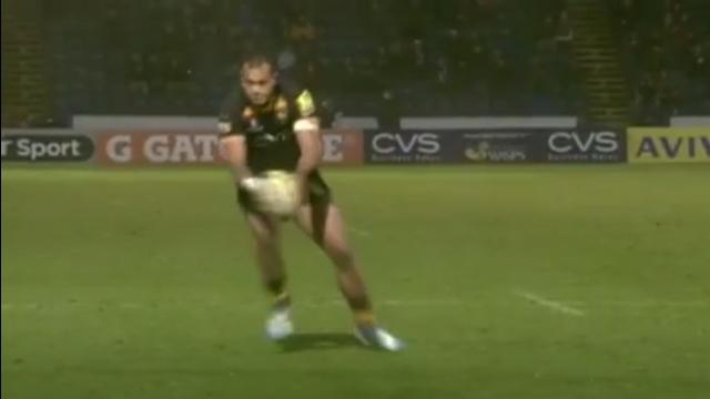 VIDEO. Premiership - Viliami Helu des Wasps casse les chevilles de son vis-à-vis