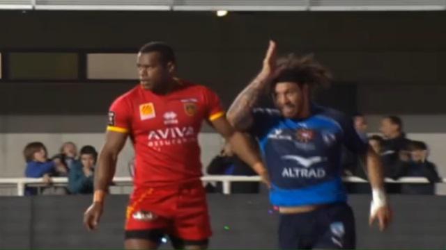 RESUME VIDEO. Top 14 - Le MHR corrige l'USAP (50-19)