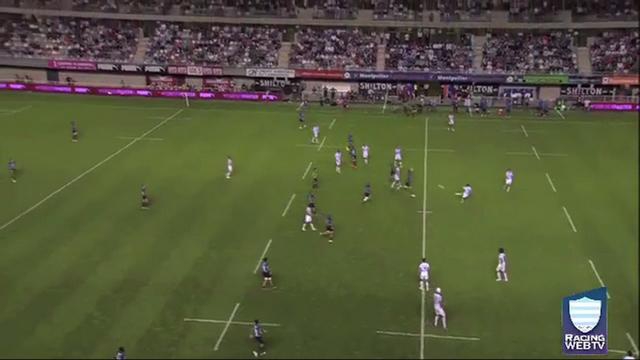 VIDEO. MHR - Racing-Métro. Johan Goosen s'offre un petit drop de plus de 50 mètres pour son premier match en Top 14